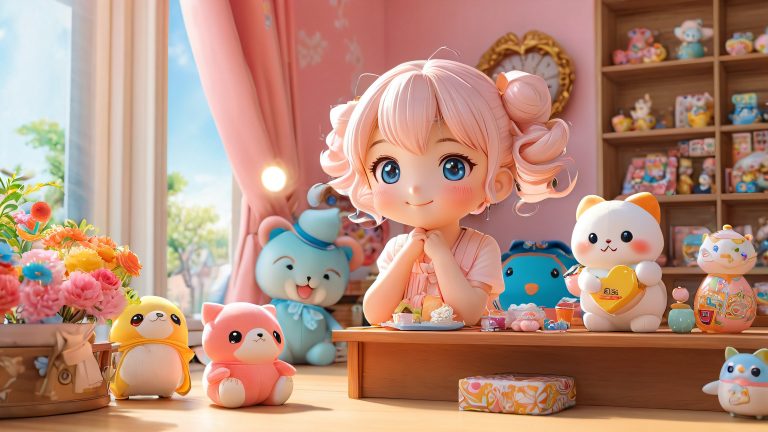 whimsical anime sanctuary scaled