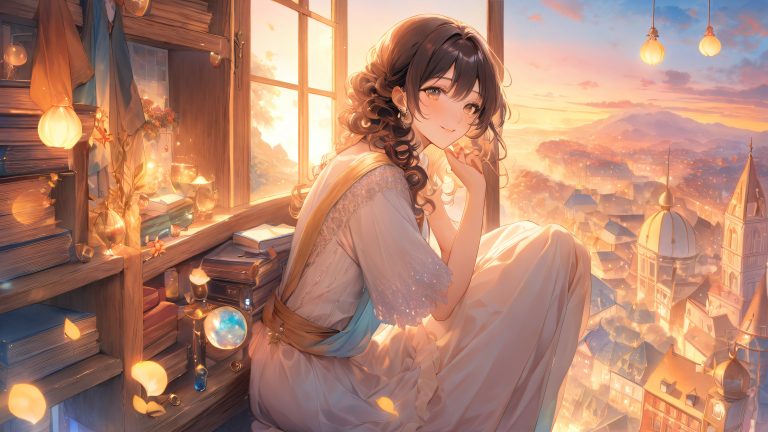 whimsical book bonding 4k wallpaper scaled