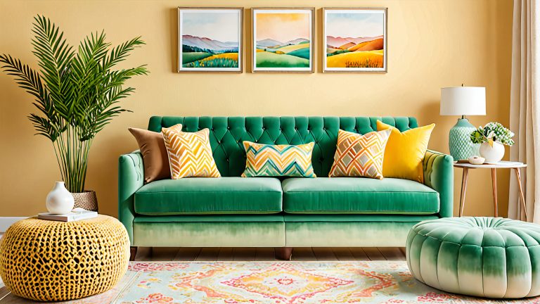 whimsical couch 4k wallpaper scaled