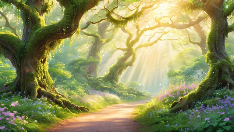 whimsical faerie gathering 4k nature magic scaled