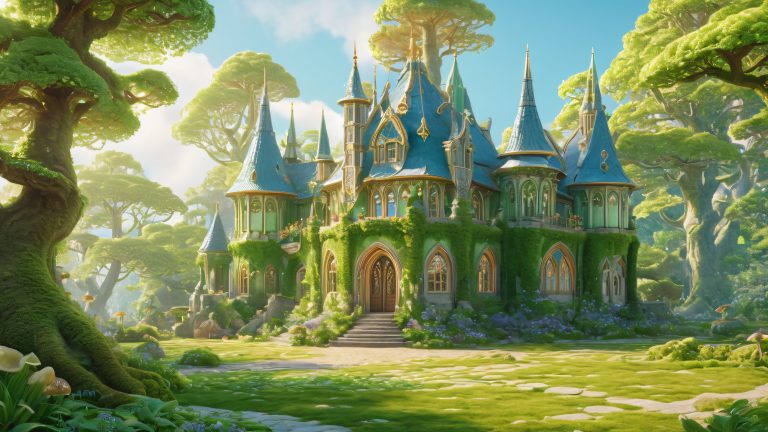 whimsical magic school 4k wallpaper scaled