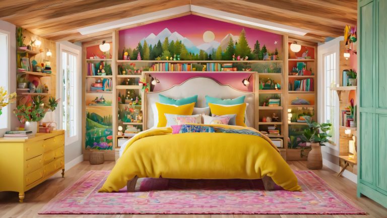 whimsical rustic chic tiny house 4k cozy wallpaper scaled