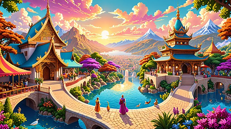 whimsical silksong marketplace 4k wallpaper scaled