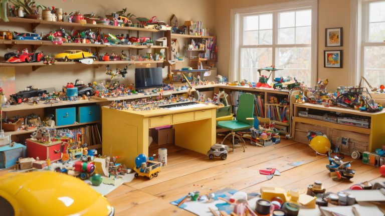 whimsical studio workshop 4k wallpaper chaos art creative kawaii scaled