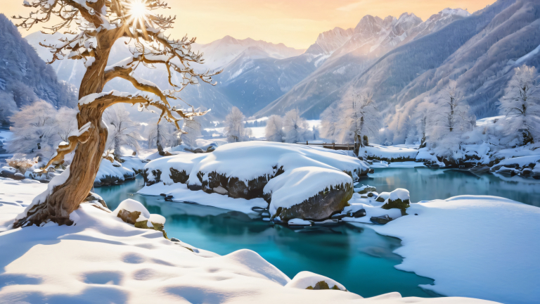 winter ancient valley awakening scaled