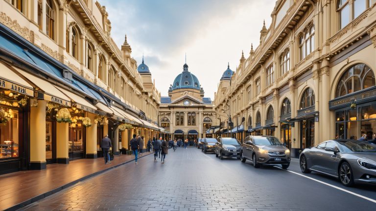 winter morning melbourne streetscape scaled