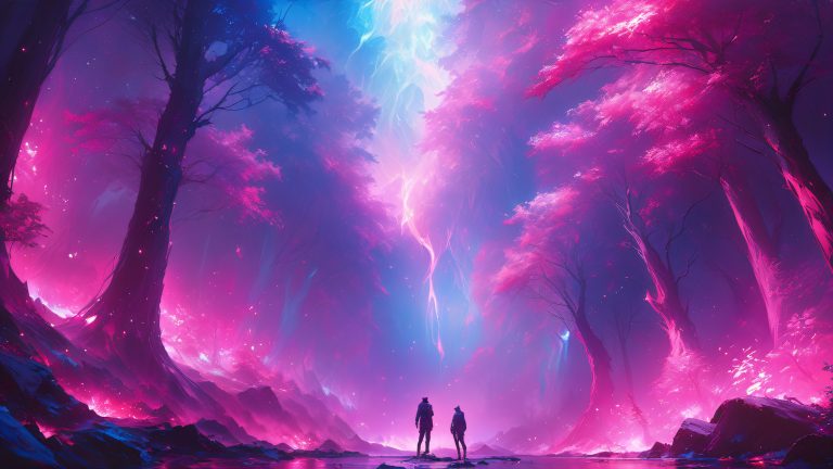 wolf in dark fog scaled