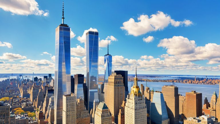 world trade center twin towers 4k wallpaper scaled