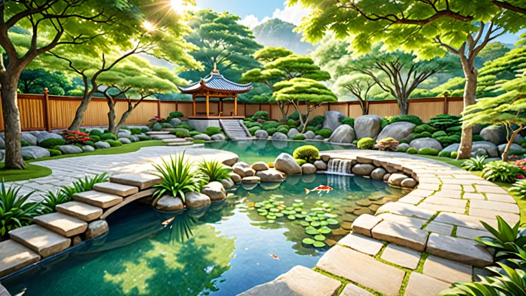 zen courtyard oasis scaled