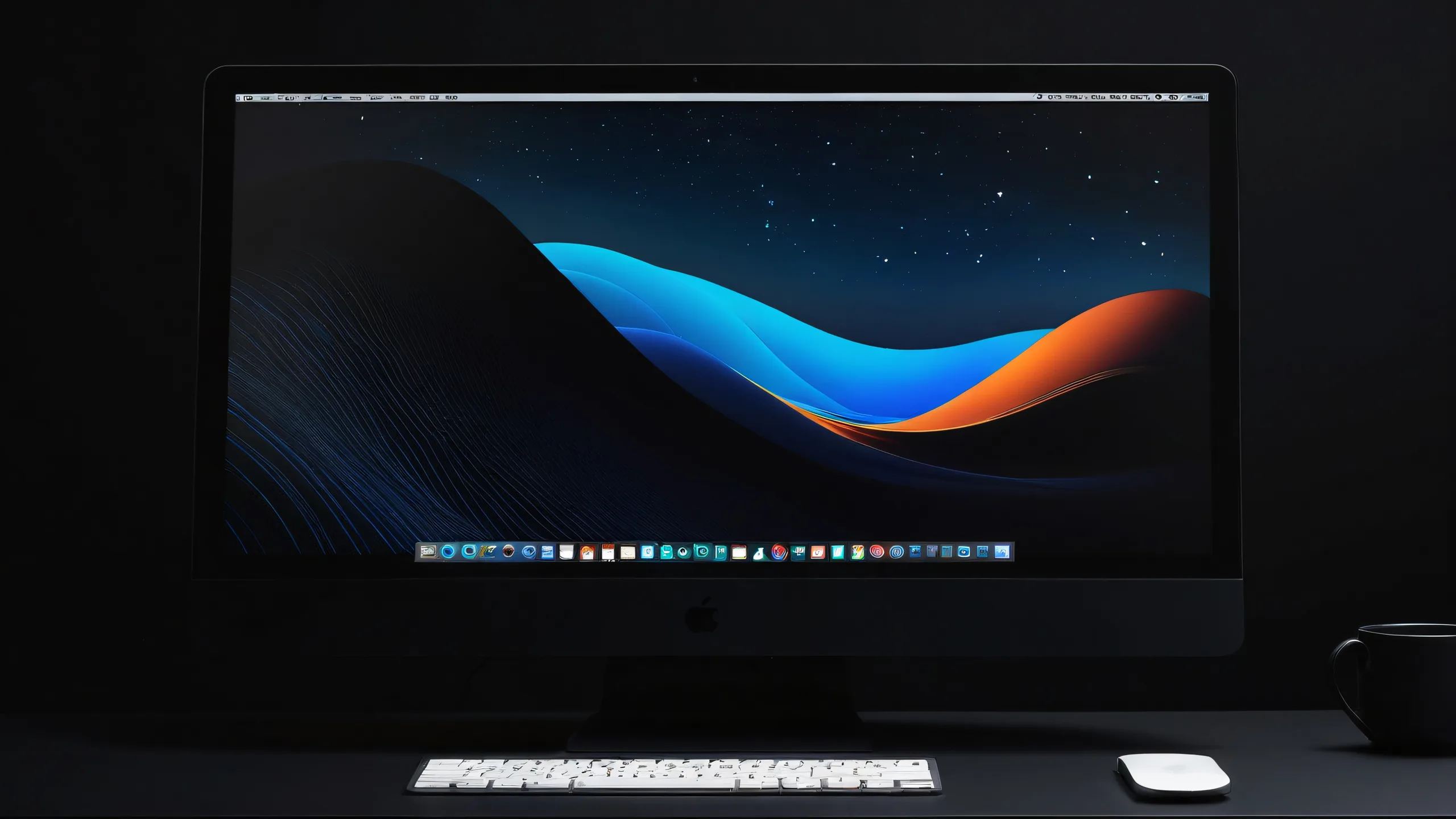 Breathtaking desktop wallpaper of a vast, pure void on a Desktop/PC with stunning visual impact and perfect composition.