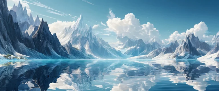 Breathtaking monochrome desktop wallpaper of a vast pure void for your PC or Desktop, featuring pristine clarity and ethereal lighting.