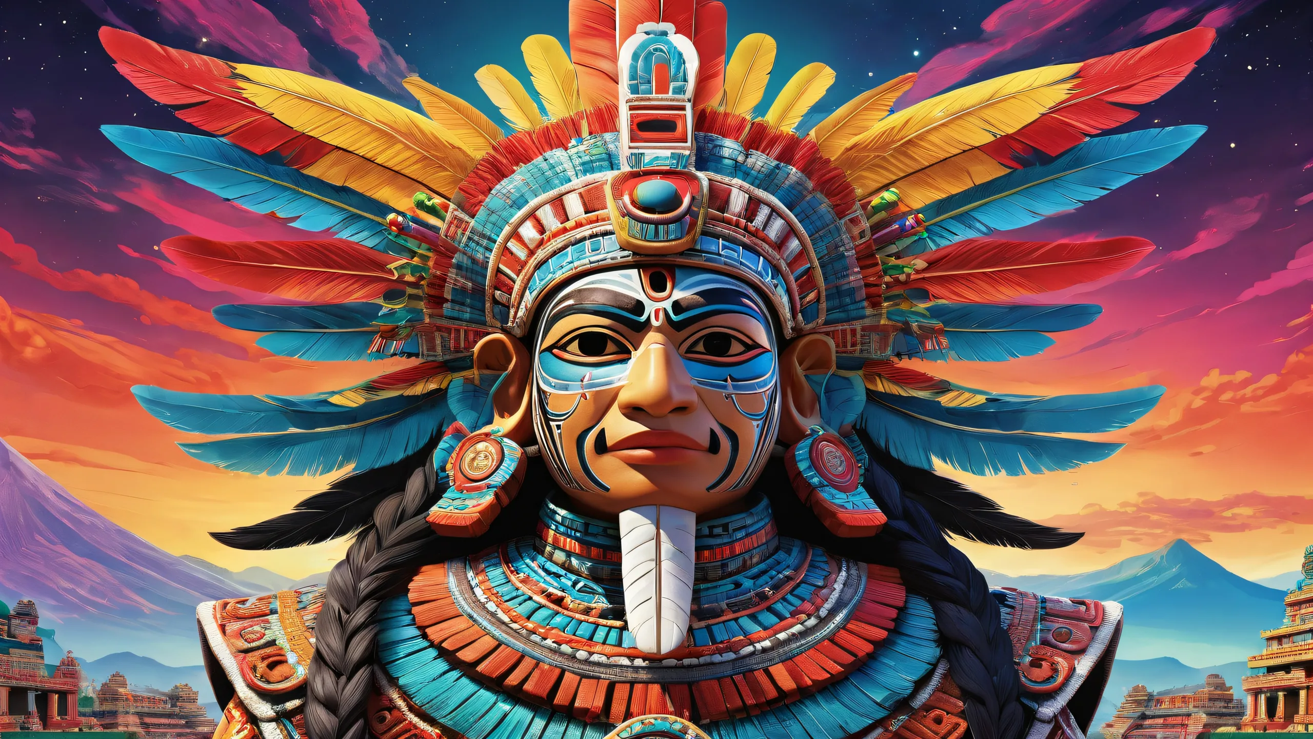 A breathtaking desktop wallpaper of Mictlan-Tecuhtli, a vast pure void for your Desktop/PC.