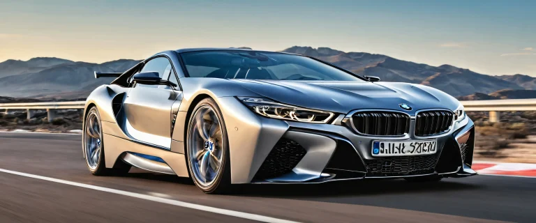 A stunning BMW desktop wallpaper with a pure void background and ethereal lighting for use on Desktop/PC.