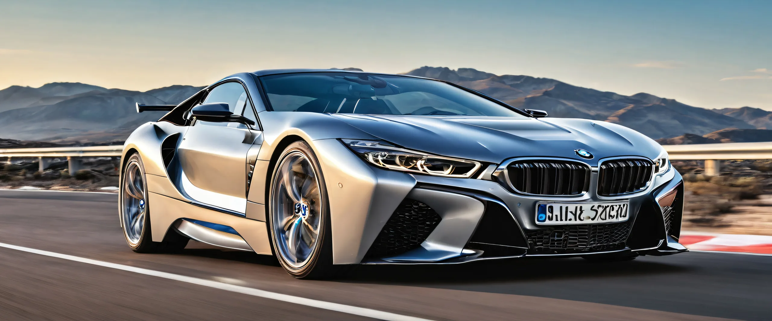 A stunning BMW desktop wallpaper with a pure void background and ethereal lighting for use on Desktop/PC.