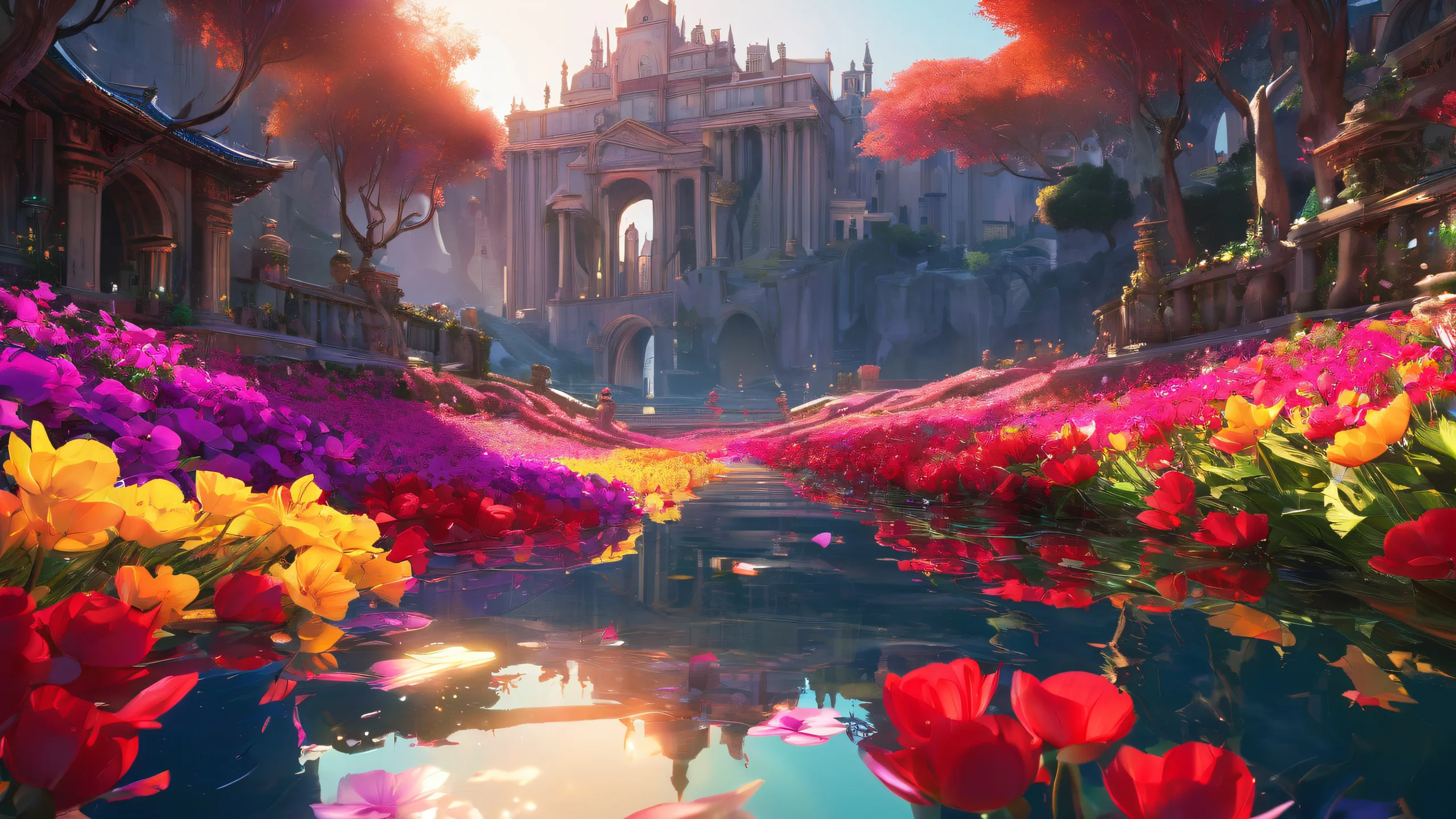 A stunning desktop wallpaper featuring'CIVITAI' centered text against a breathtaking void background, perfect for a PC or laptop desktop.