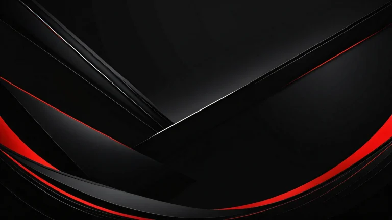 A stunning minimalist desktop wallpaper of a deep, dark void with elegant luminescent accents, perfect for your PC or Desktop.