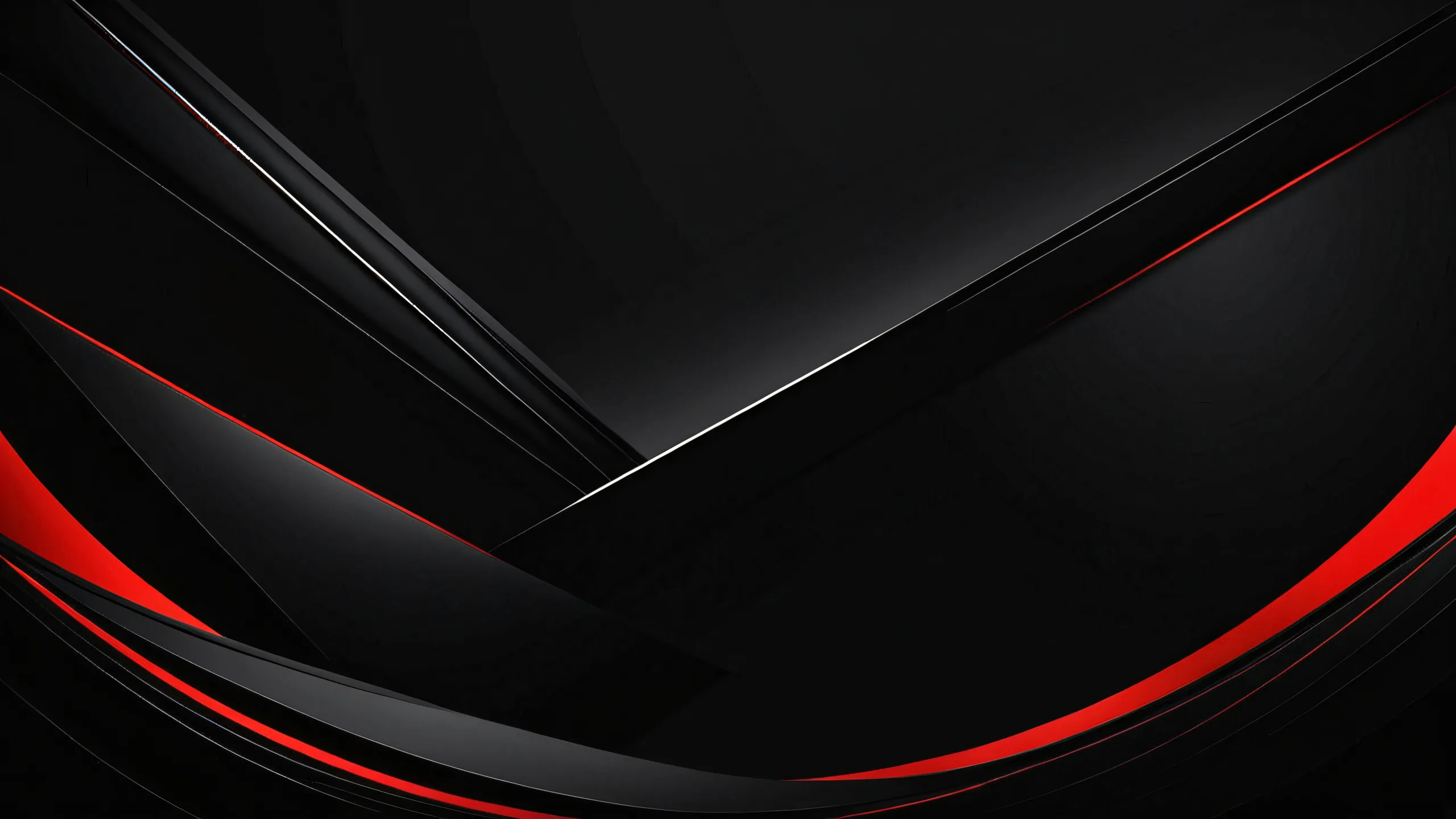 Stunning Cosmic Abyssal Oasis WallpaperPerfekt für Ihren PC oder Desktop A stunning minimalist desktop wallpaper of a deep, dark void with elegant luminescent accents, perfect for your PC or Desktop.