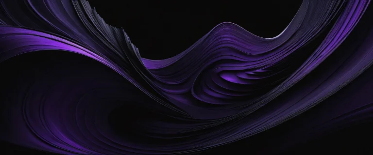 A deep void on a dark mode desktop for PC or Desktop/PC users.