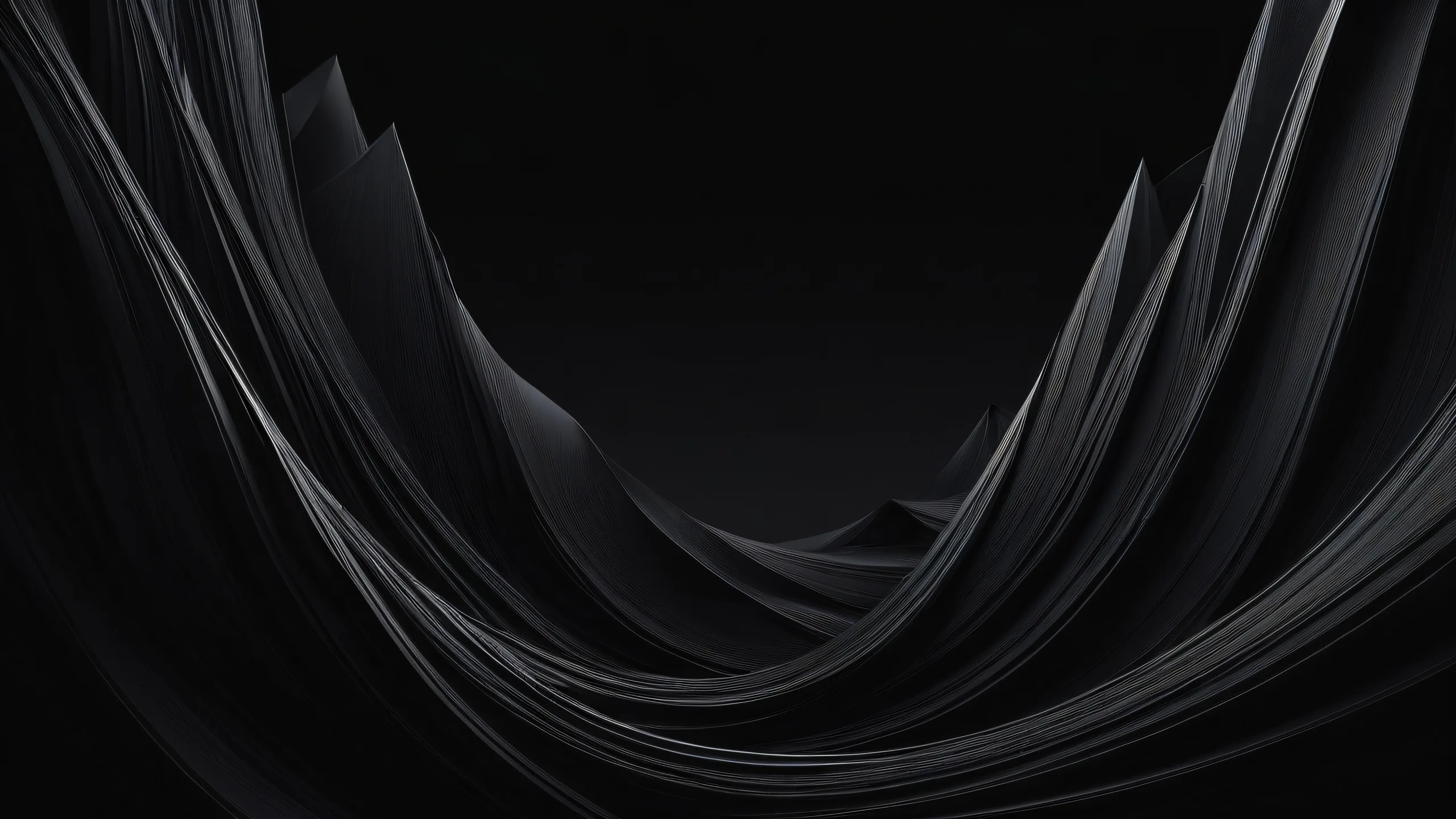 Ultra HD Cosmic Abyssal Odyssey Wallpaper Desktop/PC wallpaper featuring a stunning abyss with dark mode aesthetic and luminescent accents.