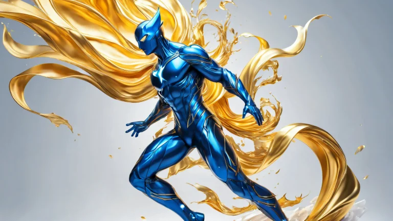 Heroic figure standing in a vast, pure void, emphasizing their grandiose presence on Desktop/PC