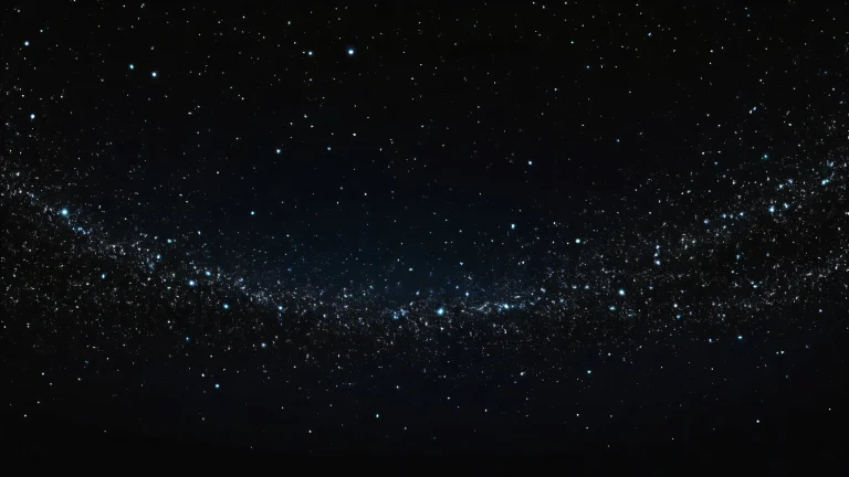 A stunning desktop wallpaper of stars on a dark background with subtle glow, perfect for Desktop/PC screens.