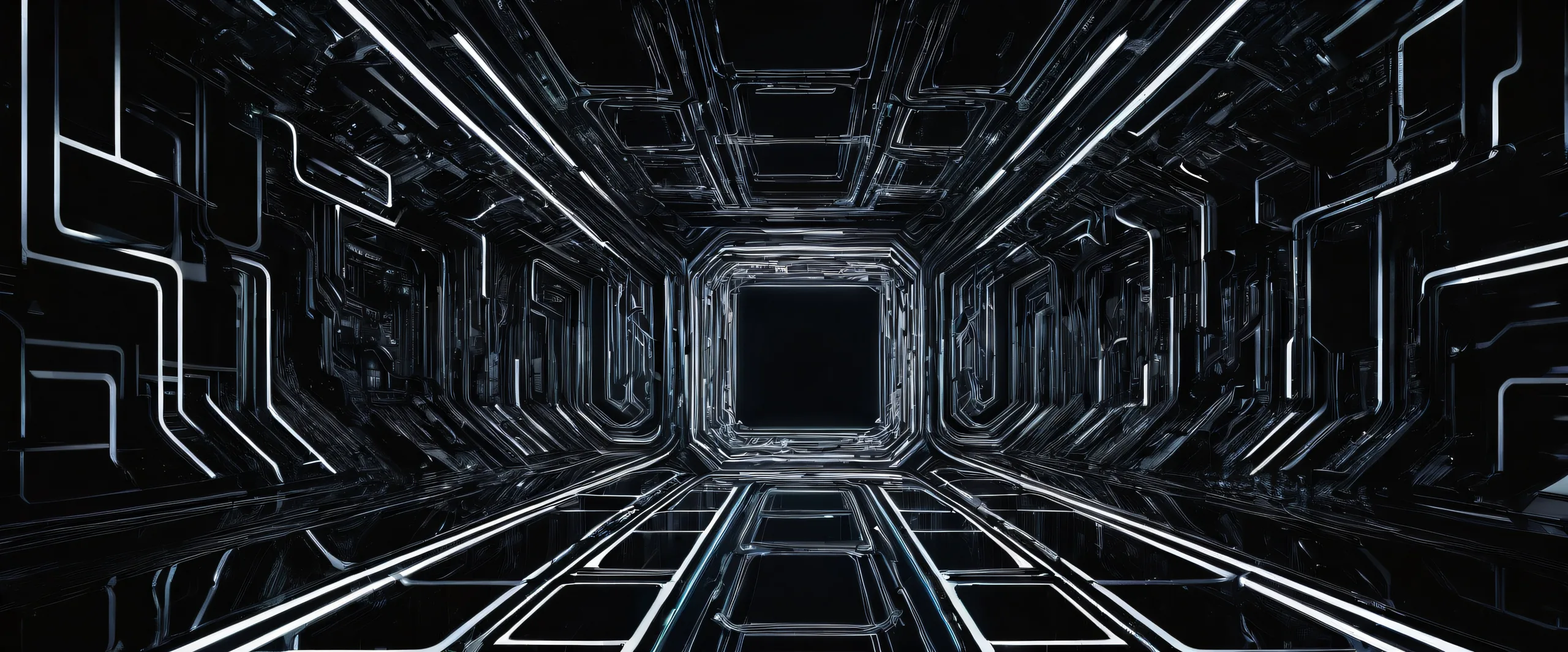 Breathtaking cyberpunk desktop scene with metallic structures and dark mode aesthetic for Desktop/PC use.