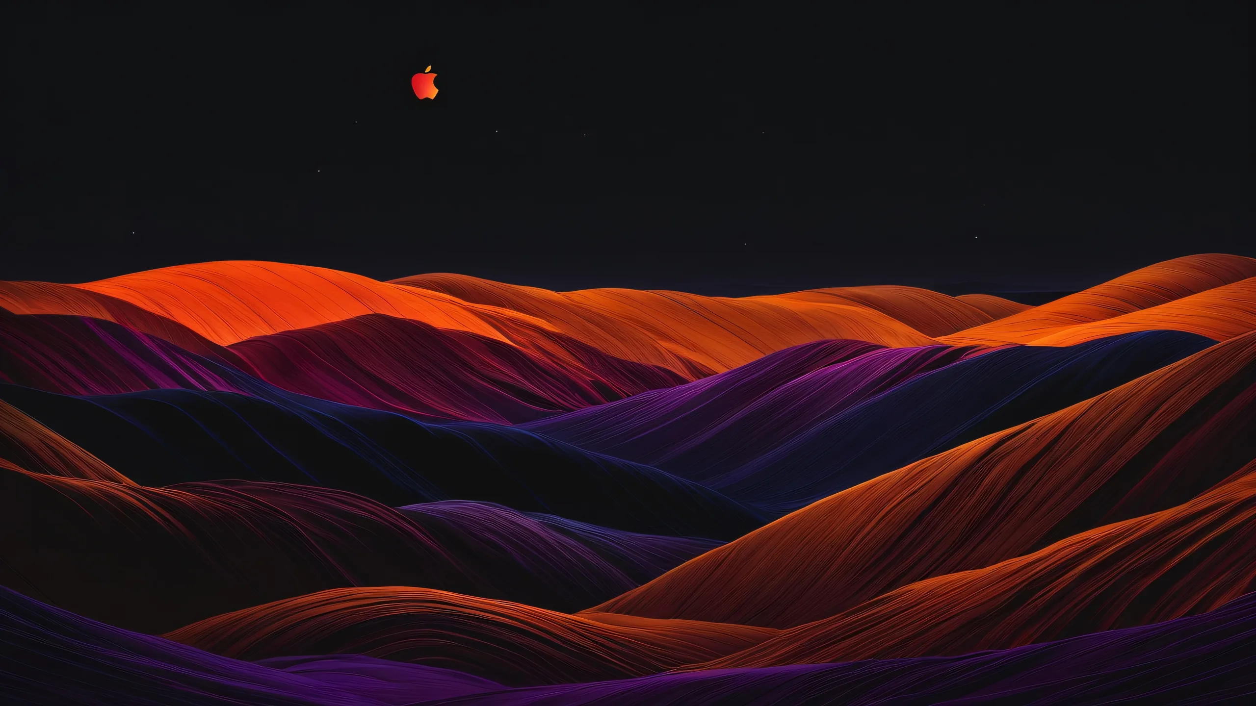 4K Dark Cosmic Abyss Desktop Background Breathtaking dark mode desktop wallpaper featuring a creature amidst a vast, pure void with subtle debris scattering in the distance, suitable for desktop/pc use.