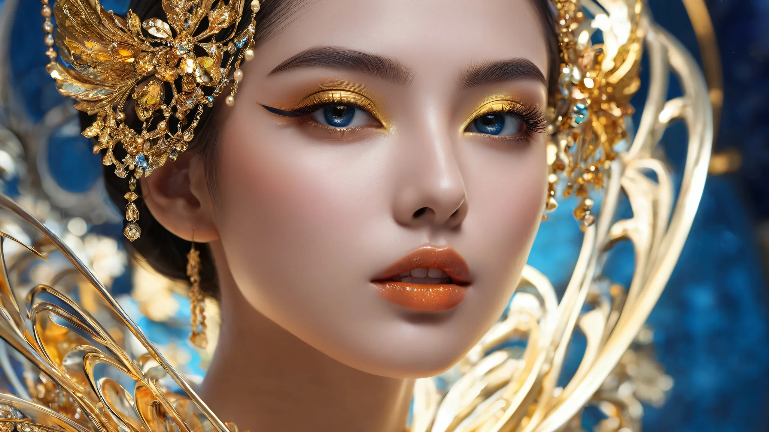 A breathtaking desktop wallpaper of portraits set against a pure void background with radiant lighting and pristine clarity for optimal viewing on Desktop/PC.