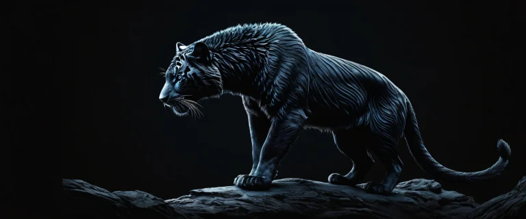 A breathtaking blue void desktop image for PC or Desktop use.