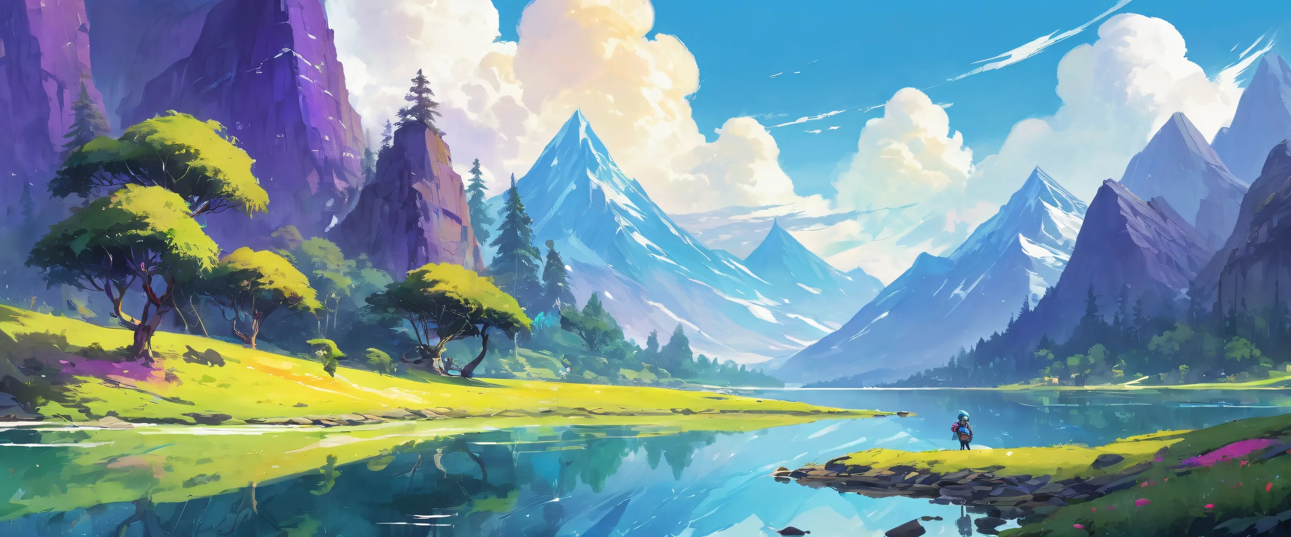 Breathtaking cyberpunk desktop wallpaper of Deltarune Githyanki's void, ideal for a PC or Desktop