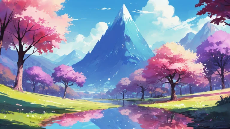 Desktop/PC background featuring a breathtakingly detailed void scene with radiant lighting and exquisite texture.