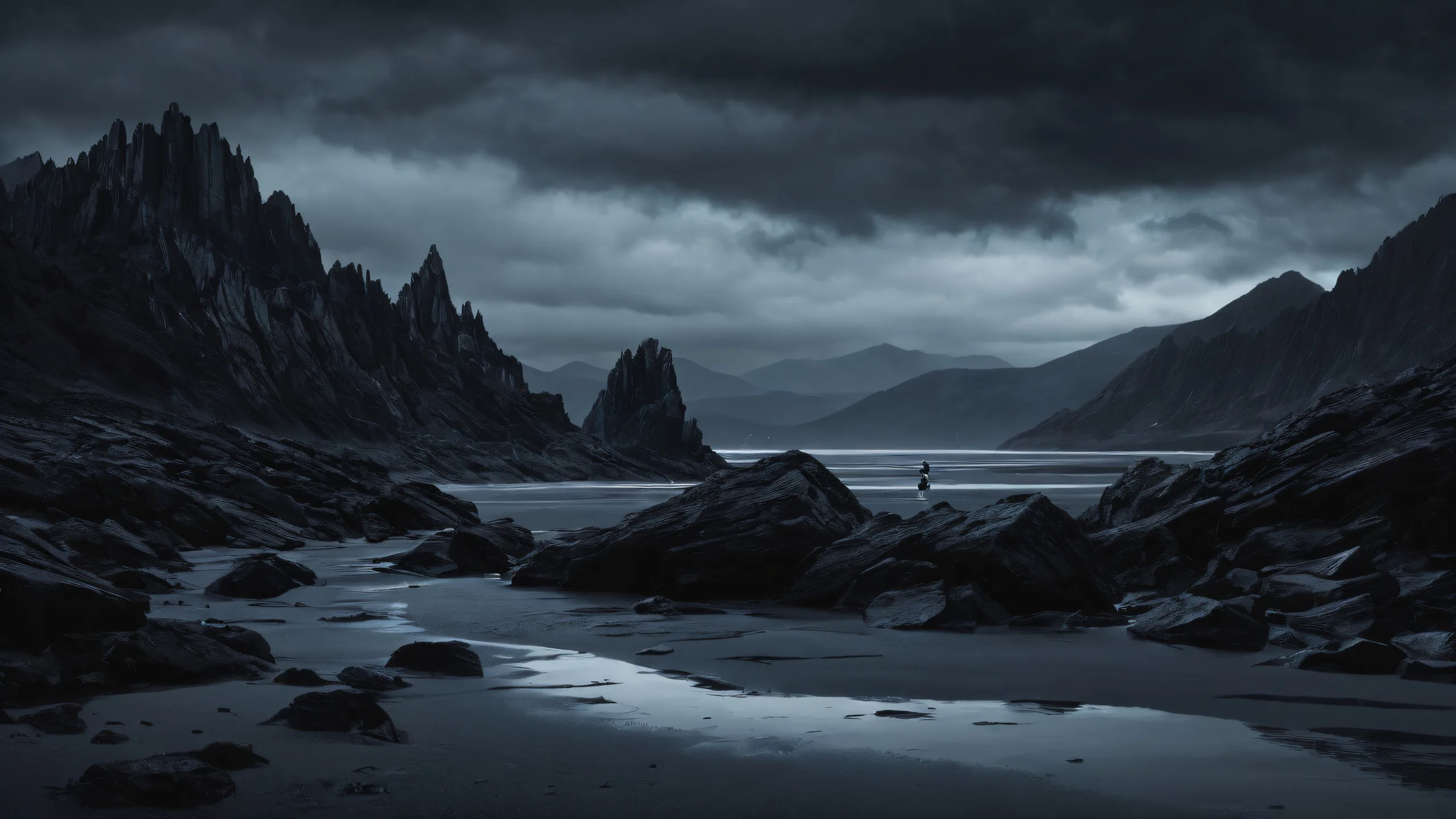 A melancholic Ditto waiting for its trainer on a rainy desktop/pc.