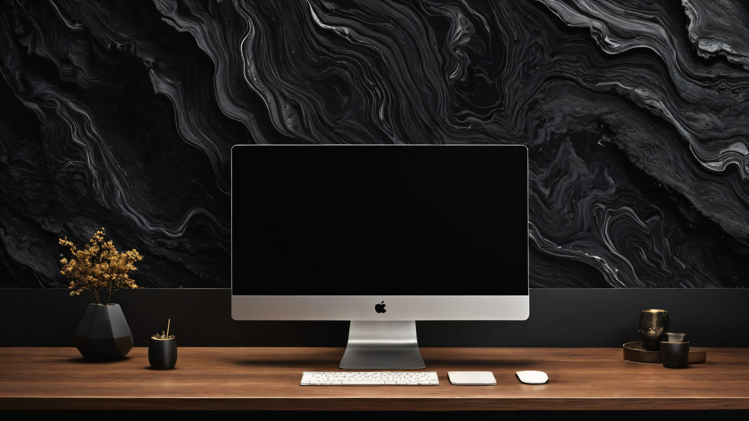 A breathtakingly beautiful desktop wallpaper featuring a perfectly clean vast pure void with extreme depth of field, perfect for PC and Desktop use.