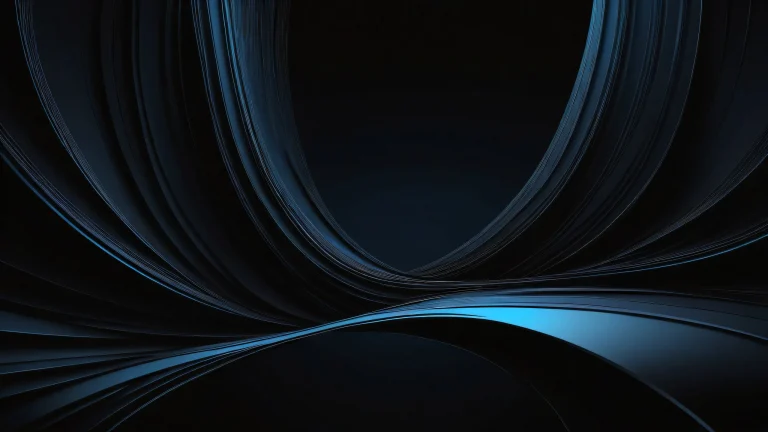 Breathtaking digital art of Nina in a pristine void for desktop/pc
