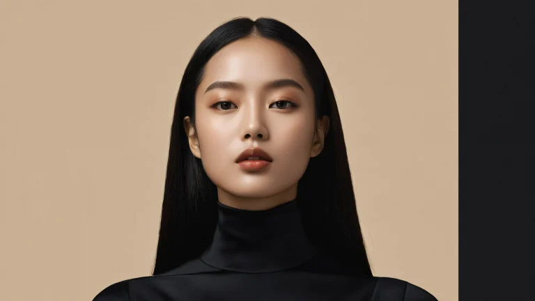 A stunning desktop wallpaper of a vast pure void with deep blacks and luminescent accents, perfect for your Desktop/PC.