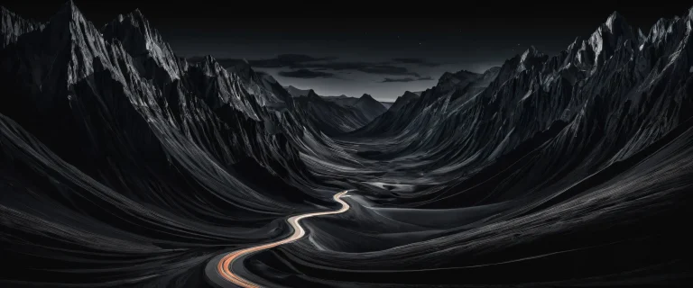 Breathtaking desktop wallpaper of a perfectly clean vast pure void for your Desktop/PC