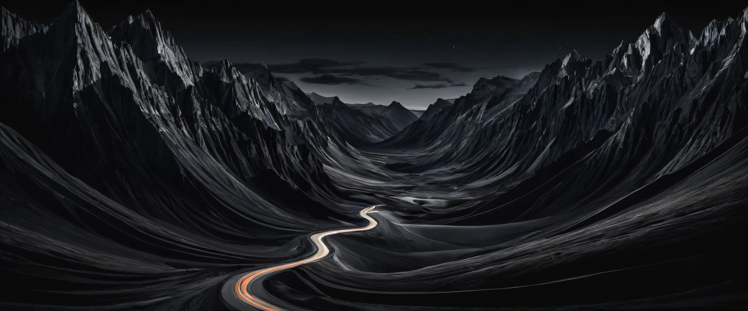 Breathtaking desktop wallpaper of a perfectly clean vast pure void for your Desktop/PC