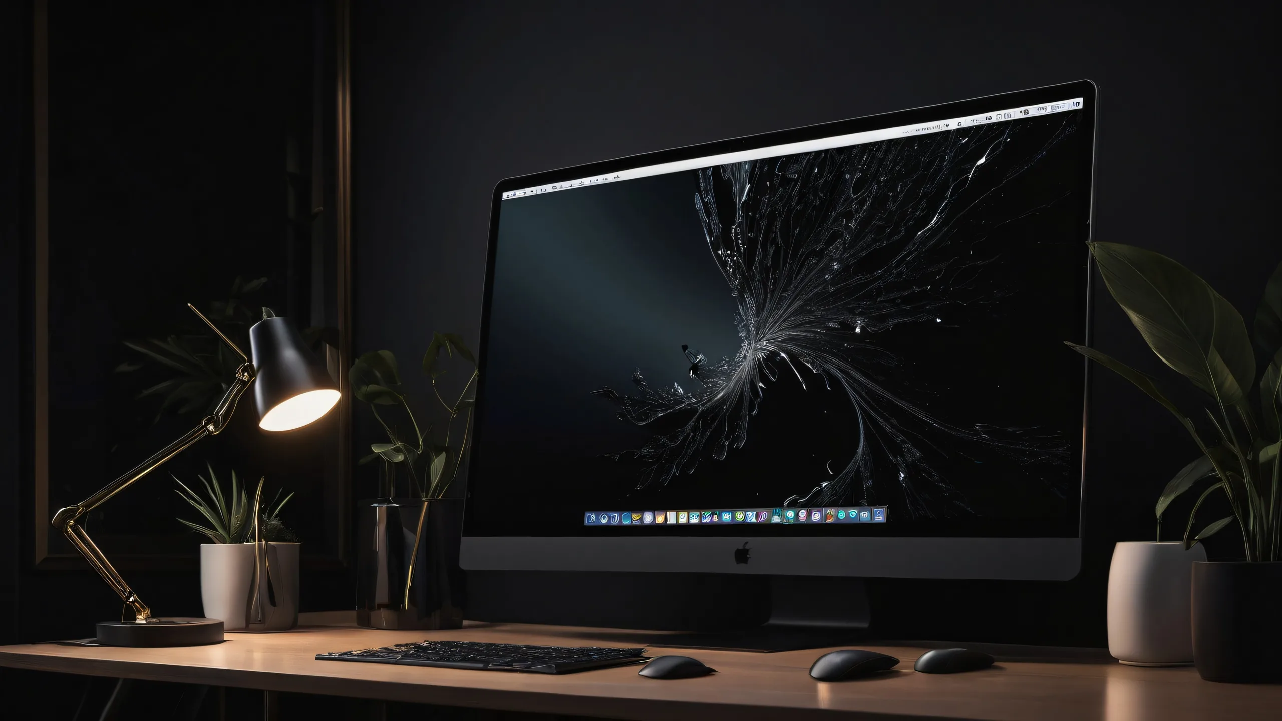 Epic Elegant Void Serenity Desktop Wallpaperadapté à une utilisation sur PC ou ordinateur de bureau Girl in a perfectly clean vast pure void desktop background, suitable for PC or Desktop use.