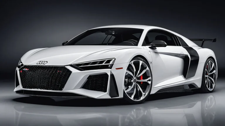 A stunning desktop wallpaper of an Audi against a vast pure void, perfect for showcasing your gaming setup on Desktop/PC.