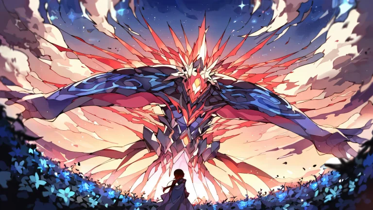 Perfectly clean vast pure void with a subtle gradient of blue in the distance representing the sky on a Desktop/PC