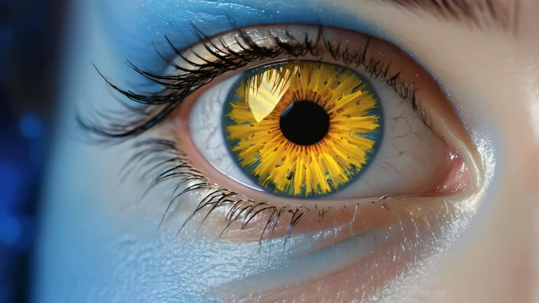 A breathtaking desktop wallpaper of a face in a vast pure void with extreme depth of field and mysterious shadows for Desktop/PC use.