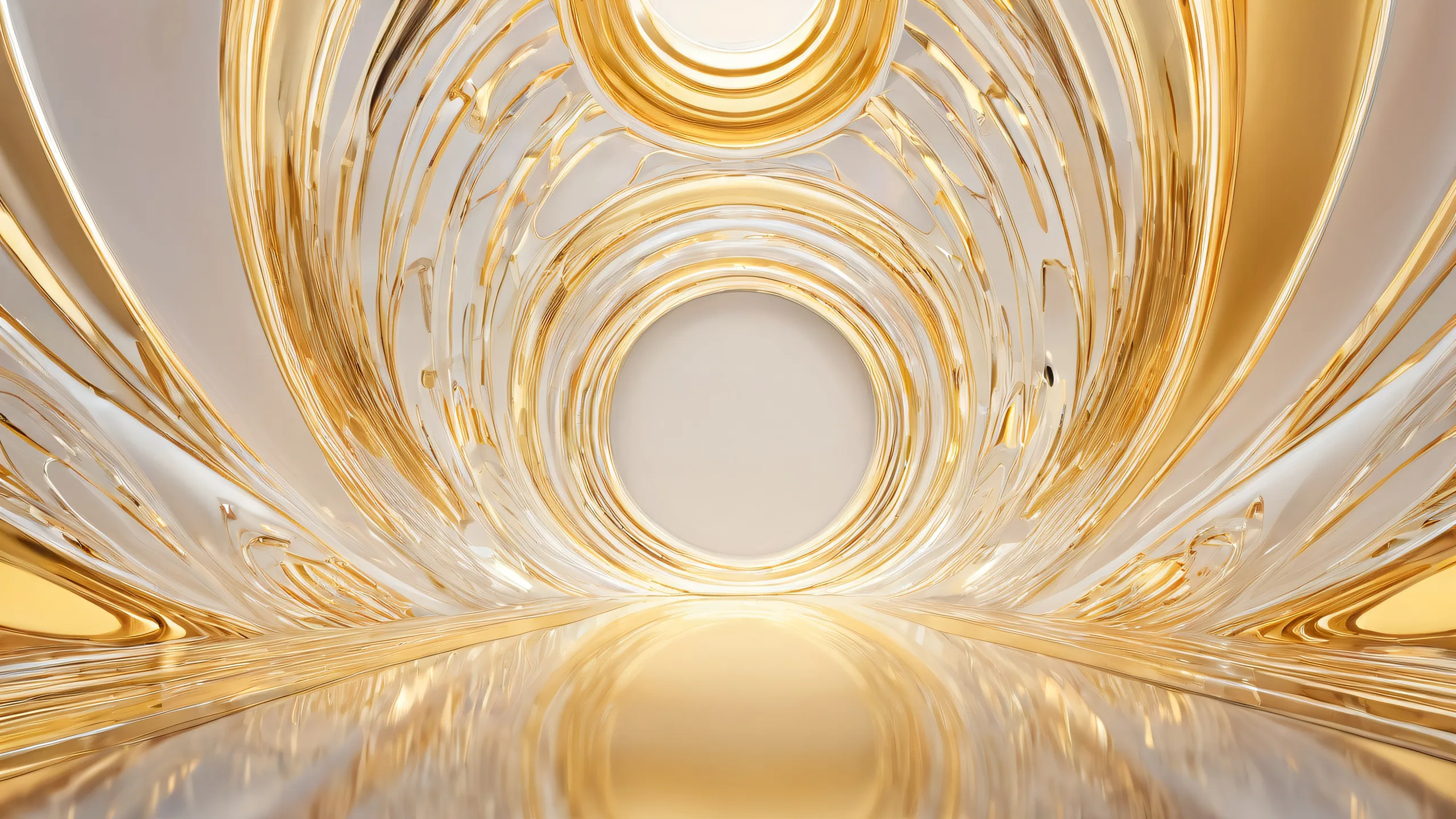 A breathtakingly beautiful desktop scene featuring a vast pure void with radiant lighting and pristine clarity, perfect for use on Desktop/PC.