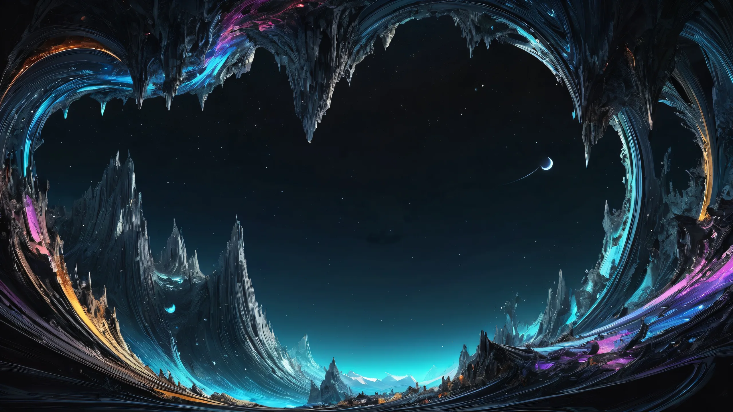 A breathtaking desktop wallpaper of an eternal void for your PC or Desktop