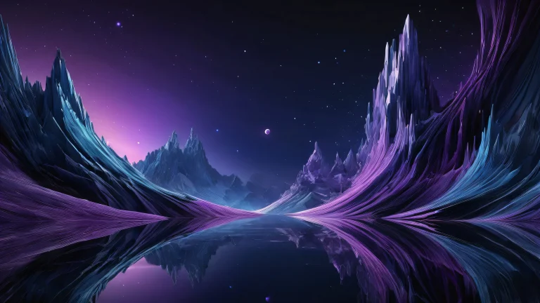 Breathtaking desktop wallpaper of a perfectly clean vast pure void for your PC or Desktop.