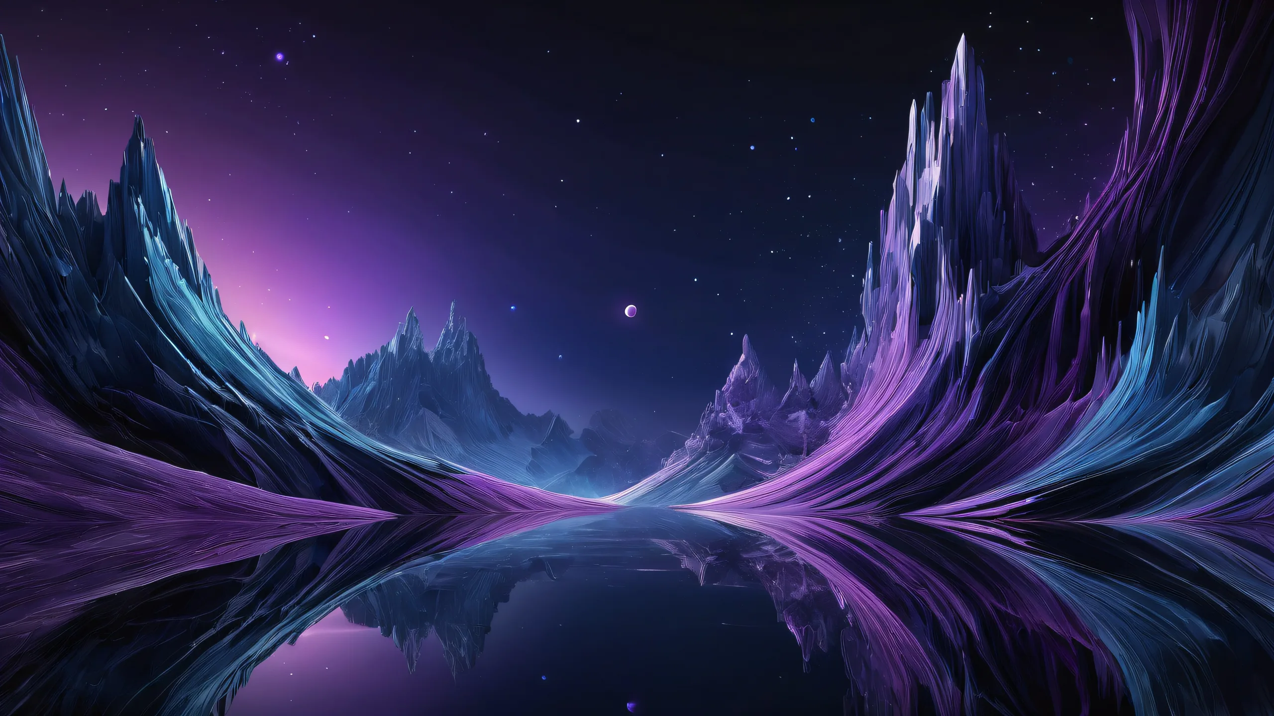 Breathtaking desktop wallpaper of a perfectly clean vast pure void for your PC or Desktop.