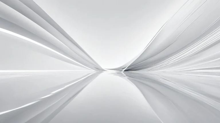 A vast, deep black space with brilliant white highlights on a desktop/PC.