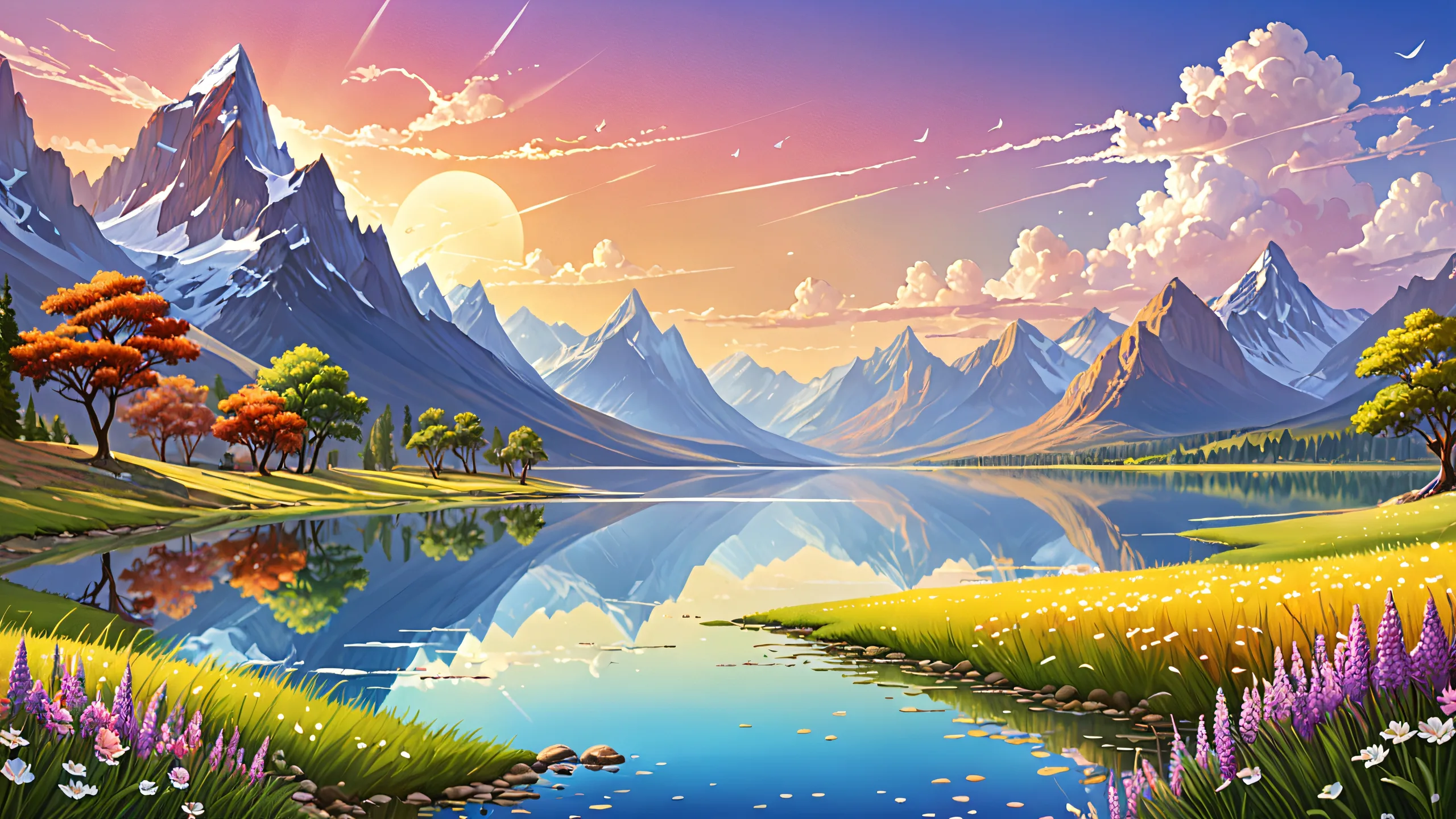 A serene and breathtaking desktop wallpaper of a pure void, perfect for PC or Desktop use.