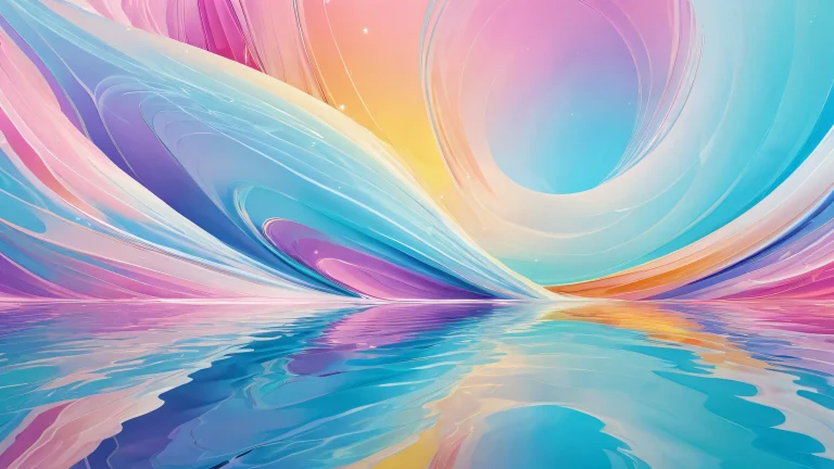 A breathtaking abstract desktop image of a perfectly clean void on Desktop/PC.