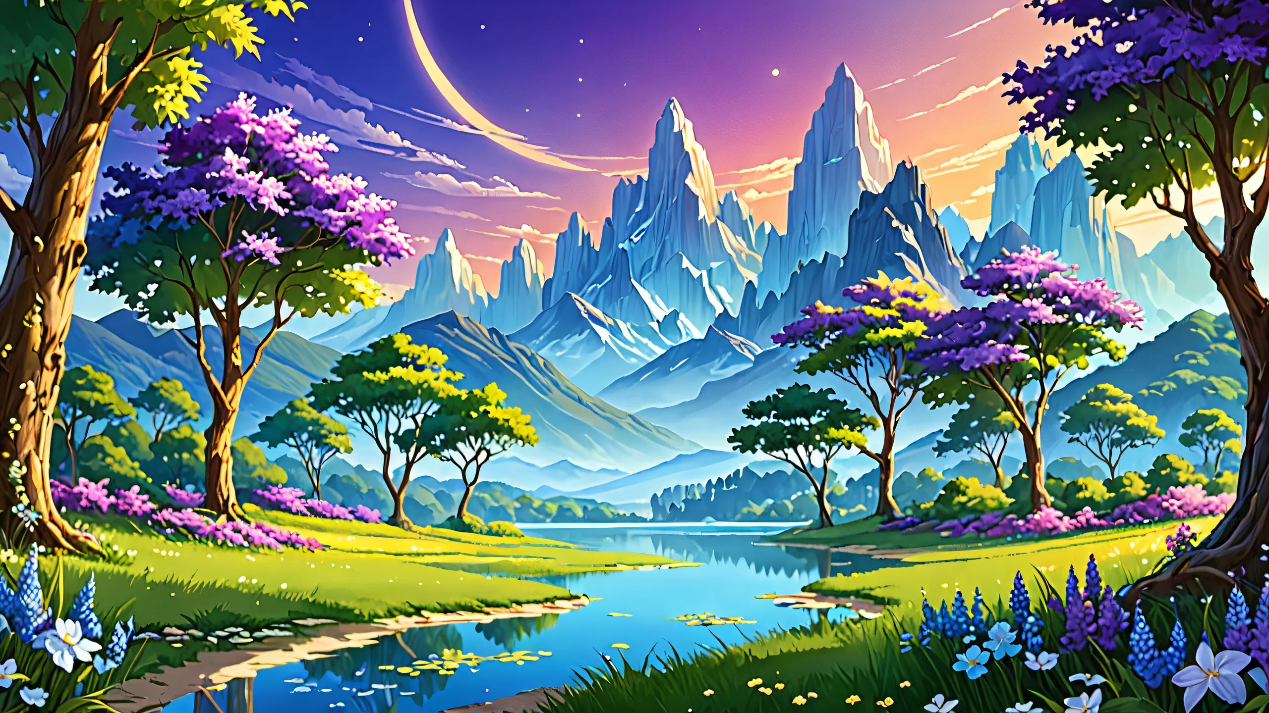 A stunning abstract desktop wallpaper featuring a vast pure void with extreme depth of field and ethereal lighting for a sense of atmosphere and immersion, perfect for a desktop or PC.