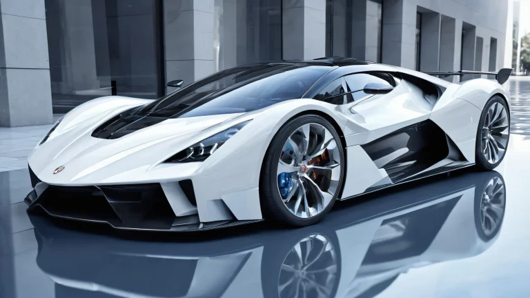 A stunning desktop image of a vehicle in a vast pure void with ethereal lighting and brilliant colors, perfect for your PC or Desktop.